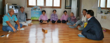 합천 청덕면 하절기 마을쉼터 방문