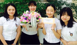 위안부 할머니 위한 여고생들의 선행