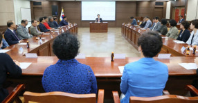 사천시 직능봉사단체 팔각회 간담회