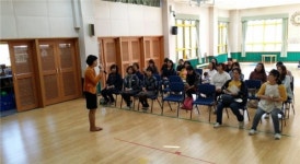 산청교육지원청 학부모 대상 단설유치원 견학