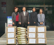진주 초장엠코부녀회 물품 기탁