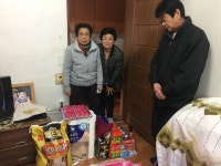 진주 상평동 오복회 생필품 전달