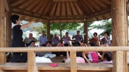 실버천국 남해 경로당이 즐겁다