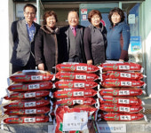 합천 쌍책면 농악회 사랑의 백미 전달