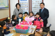 진주 옥봉어린이집 이웃사랑 실천 화제