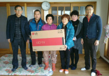 남해 보물섬산악회 이동면 소외계층 나눔 실천