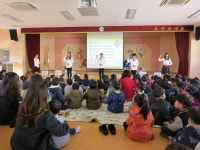 나라사랑 가득한 진주유치원 입학식