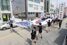 고성 배둔장터 독립만세 재연