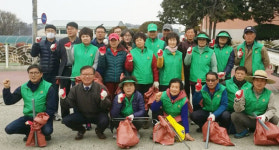 고성 하이면 새마을 가족들 환경보호에 앞장