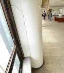 진주시체육회관 균열-붕괴 우려 폐쇄