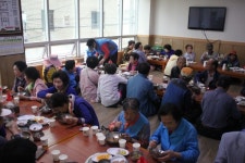 진주 망경식육식당 비빔밥 나눔행사