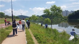 진주 판문동 깨끗한 남강 가꾸기