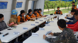 함양소방서 긴급구조통제단 가동훈련