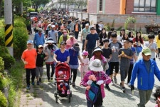 양산시 양주동 동네한바퀴 걷기축제 성황