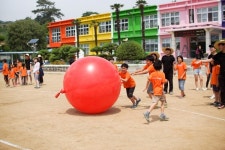 시골학교 지원사업 해피드림 봉사활동 눈길