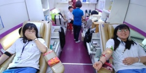 남해해성고 교직원·전교생 헌혈 봉사