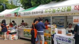 남해언니네 장터공동체 | 남해 지족갯마을 정보화마을 직거래장터서 특산품 홍보