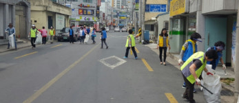 진주 초장동 5월 축제맞이 시민대청소