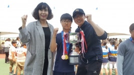 진주 촉석초 금빛 과녁 명중