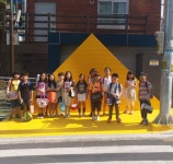 창원시 등하굣길 옐로카펫·노란 신호등 설치