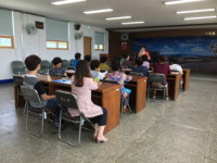 고성 영오면 신나는 이동복지관 노래교실 개강