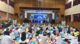 하동중앙중 독서 골든벨을 울려라