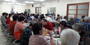 양산 물금읍 대동마을 부녀회 어르신 삼계탕 대접