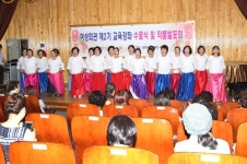 밀양시 여성회관 제2기 수료생 작품전시회 개최