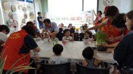 진주 이현동 옥상 텃밭 가꾸기 체험