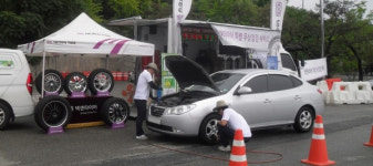 넥센타이어 타이어 무상 점검 실시
