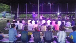 합천 대양면서 행복실은 샛별 공연단 재능기부