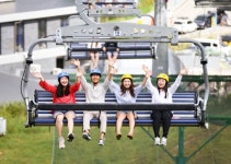 스카이라인 통영루지 100만 탑승 돌파