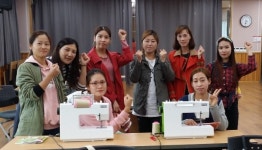 밀양시 다미다색 상생일자리 창출 홈패션 교육 과정 개설