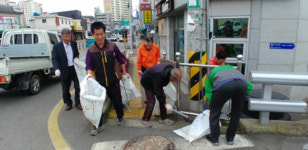 진주복지원·문산읍 관내 대청소 실시