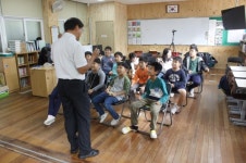 하동 왕성분교 교장 선생님 창의성 교실 눈길