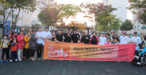 진주 가좌3주공아파트 비보이공연 입주민 큰 호응