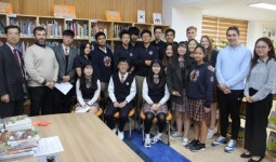 삼천포중앙고-경남국제외국인학교와 영어 교류