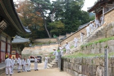 합천소방서 겨울철 해인사 합동소방훈련
