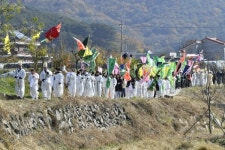 양산 물안뜰마을 상여소리와 행상재현 행사