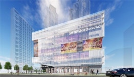 안상수 창원시장 창원SM타운 공사현장 점검