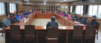 합천 율곡면 혹한기 노인일자리 직무교육