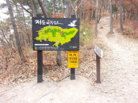 창원시 저도 비치로드에 국가지점번호판 설치