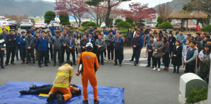 합천군 소방교육·합동소방훈련 실시