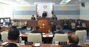 제223회 남해군의회 임시회 2일 개회