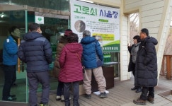 거제 자연휴양림 고로쇠 시음행사 인기