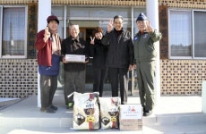 공군 3훈비 설맞이 지역주민에 훈훈한 나눔