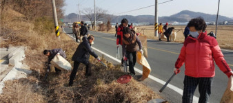 진주 금곡면 설맞이 깨끗한 지역가꾸기