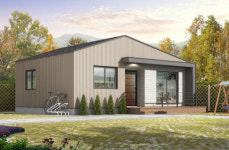 거창 가북면 화마로 잃은 보금자리 스틸하우스로 거듭나