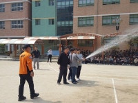 진해 안청초 합동소방훈련 안전UP