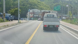 진주 진성면 삼거리 신호대 불편 제기